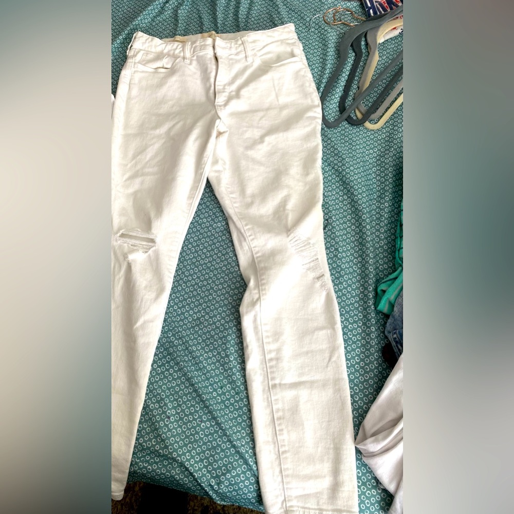 White jeans